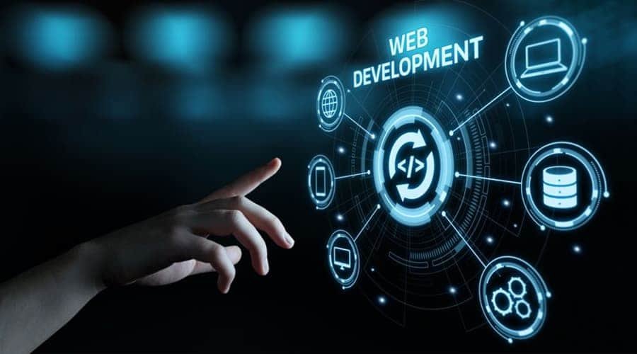 تطوير مواقع الويب المخصصة